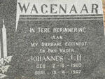 WAGENAAR Johannes J.H. 1903-1967