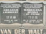 WALT Abraham Liebrecht, van der 1915-2005 & Magdalena Gezina STRYDOM 1921-1998