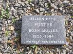 FOSTER Eileen Effie nee MULLER 1905-1984