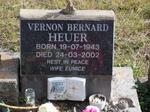 HEUER Vernon Bernard 1943-2002