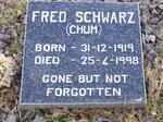 SCHWARZ Fred 1919-1998