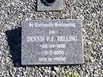 BELLING Dennis P.F. 1936-2005