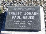 HEUER Ernest Johann Paul 1900-1987