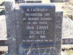 SCHUTZ Jan Ernst 1877-1960