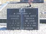 ELS Frederick Andries J.J. 1911-1992 & Elsa Anna Theresa SCHENK 1919-1989