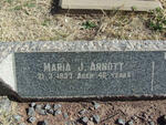 ARNOTT Charlie E. -1934 & Maria J. -1937