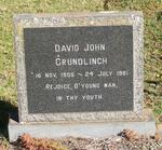 GRUNDLINGH David John 1956-1981