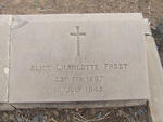 FROST John George 1863-1937 & Alice Charlotte 1867-1943
