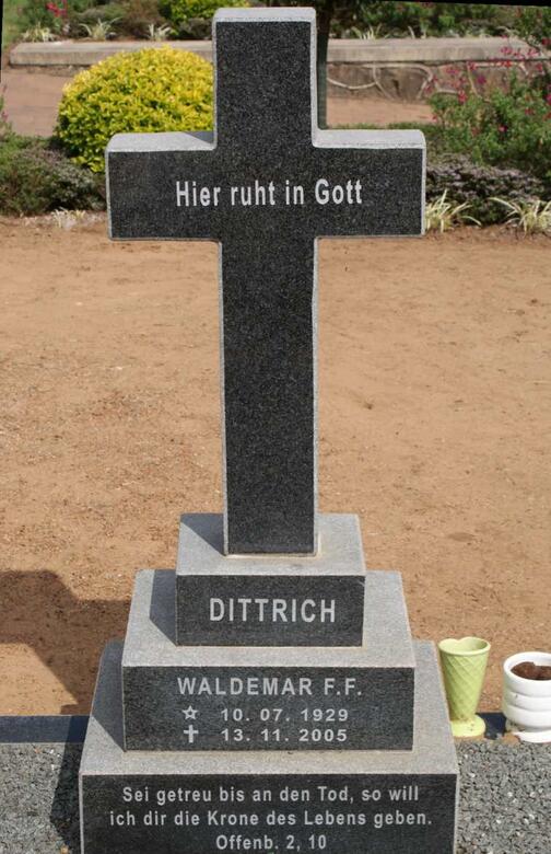 DITTRICH Waldemar F.F. 1929-2005