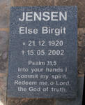 JENSEN Else Birgit 1920-2002
