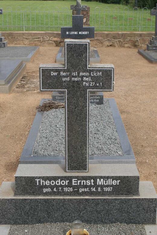MULLER Theodor Ernst 1926-1997