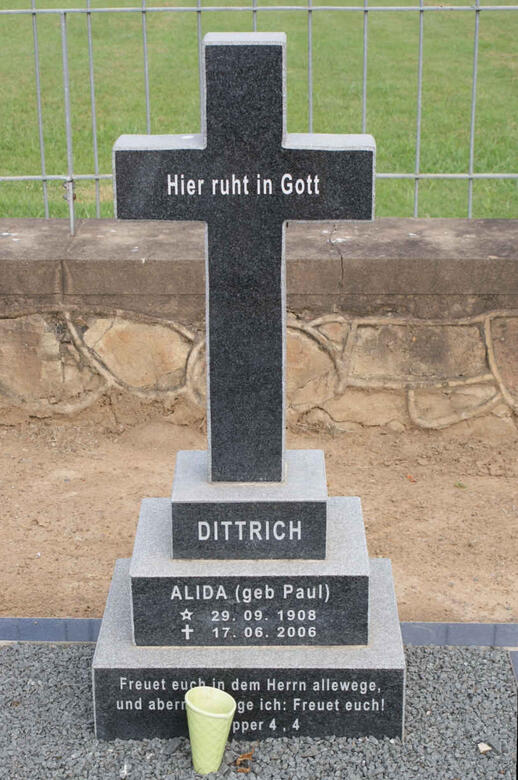 DITTRICH Alida nee PAUL 1908-2006