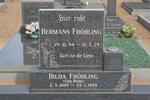 FROHLING Hermann 1894-1979 & Hilda RABE 1899-1993