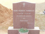 HAMBROCK Hans-Heinrich 1957-2002
