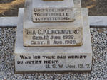 KLINGENBERG Ina G. 1938-1939