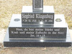 KLINGENBERG Siegfried 1928-2006