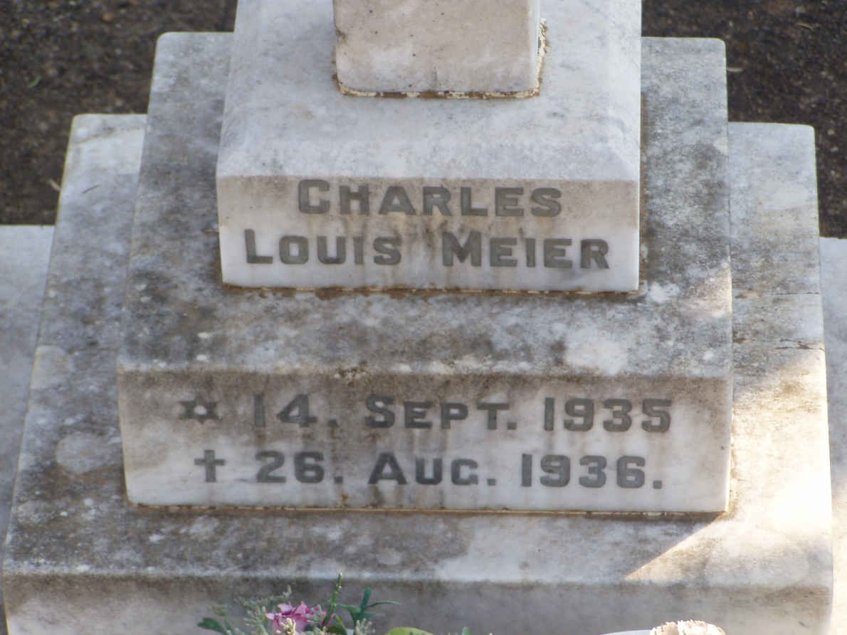 MEIER Charles Louis 1935-1936