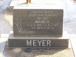 MEYER M. Margrethe S. 1894-1979