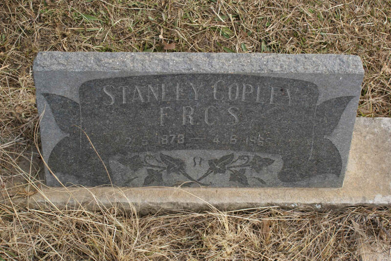 COPLEY Stanley 1873-1965