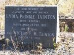 TAINTON Victor F.M. -1968 & Lydia Pringle ASHTON -1960