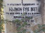 BEET Solomon Eyre -1867