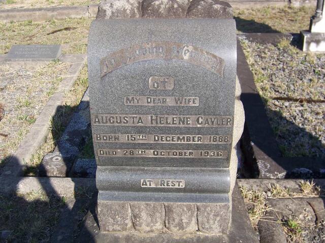 CAVLER Augusta Helene 1888-1936