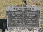 WILLOWS Frank Wyebury -1952 & Lilian Melvina -1939