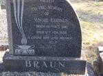 BRAUN Winnie Eurinus 1916-1956
