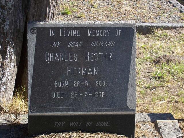 HICKMAN Charles Hector 1908-1958