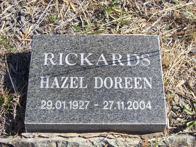 RICKARDS Hazel Doreen 1927-2004