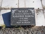 WILD Majorie Marcia 1918-2002