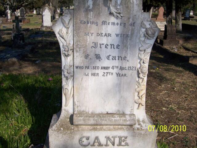 CANE Irene F.H. -1923