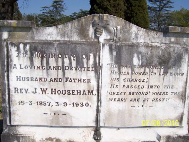 HOUSEHAM J. W. 1857-1930