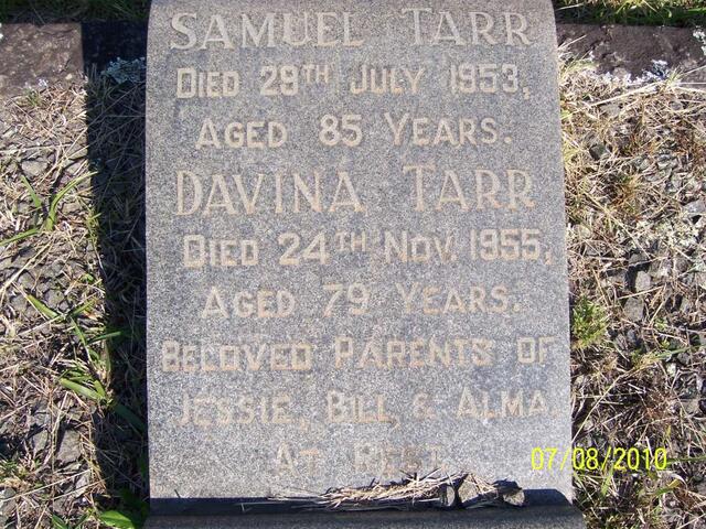 TARR Samuel -1953 & Davina -1955