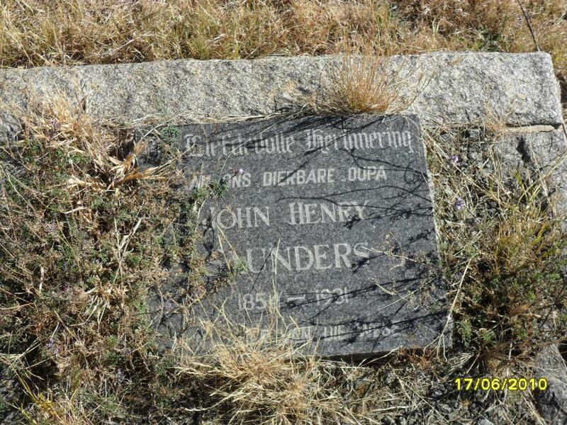 SAUNDERS John Henry 1954-1931