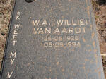AARDT W.A., van 1928-1994