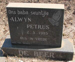 BEER Alwyn Petrus, de 1985-1985