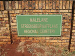 1. Malelane Streeksbegraafplaas - Regional Cemetery