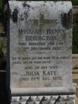 BEBINGTON William Henry -1932 & Julia Kate -1952