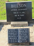 BILLSON Arthur Humphrey -1931 :: BILLSON Raymond A. 1908-1984