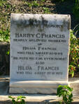 FRANCIS Harry C. -1934 & Hilda -1972