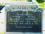 HALGREEN Cornelius G. 1882-1952 & Elizabeth J. 1878-1952