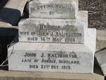 HALIBURTON John J. -1919 & Bessie -1908