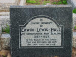 HALL Edwin Lewis 1887-1927