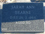 HEARNE Sarah Ann -1964