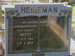HEIDEMAN Hetty 1889-1972