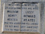 KEATES William Henry -1945 & Lizzy Howard -1957