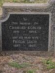 KOHLER Charles 1881-1954 & Frieda Lucie 1887-1957