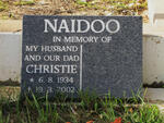 NAIDOO Christie 1934-2002