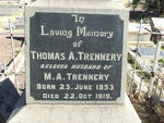 TRENNERY Thomas A 1853-1919 :: JACOBS Mary Ann 1859-1945